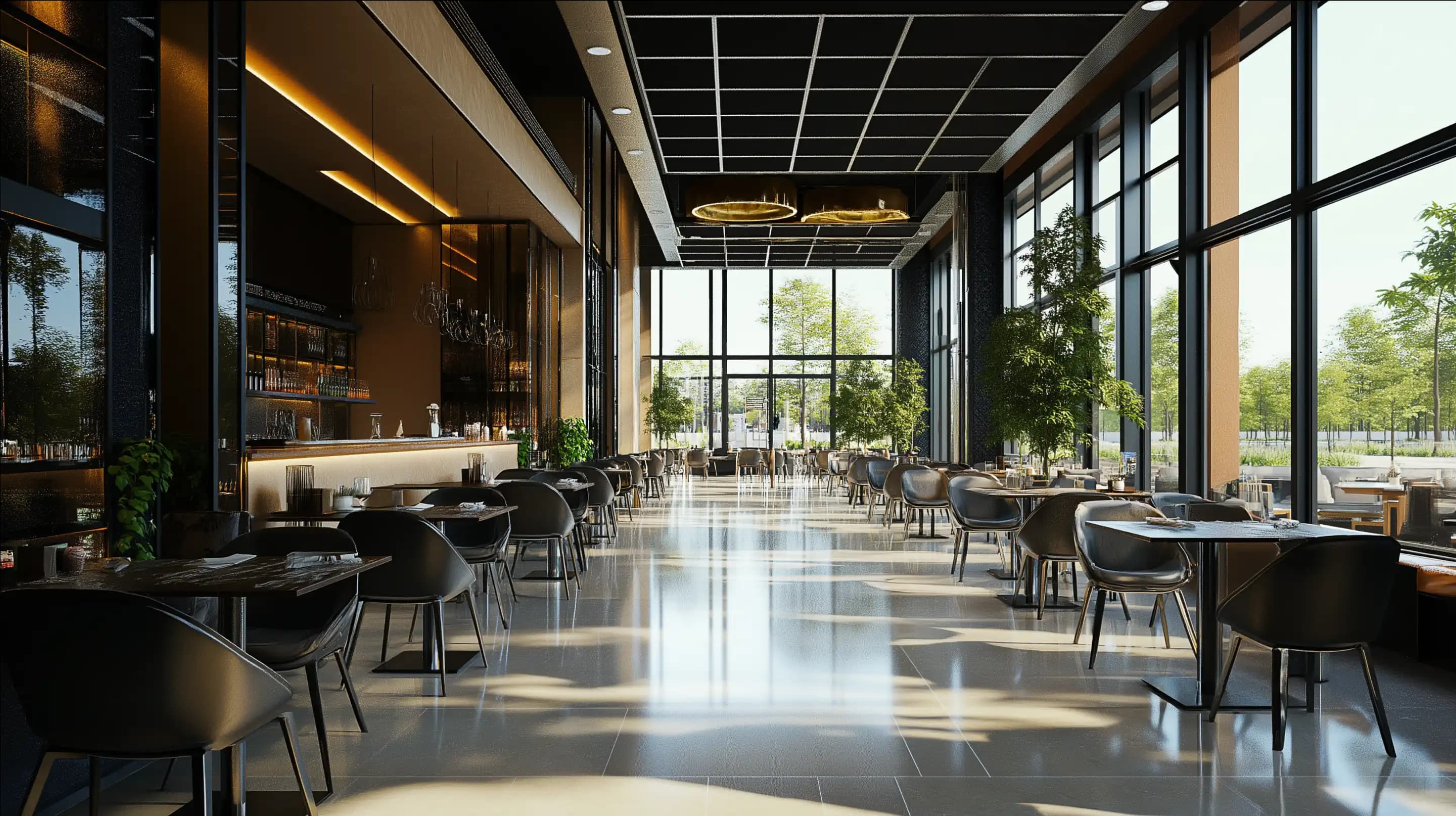 Интерьер ресторана